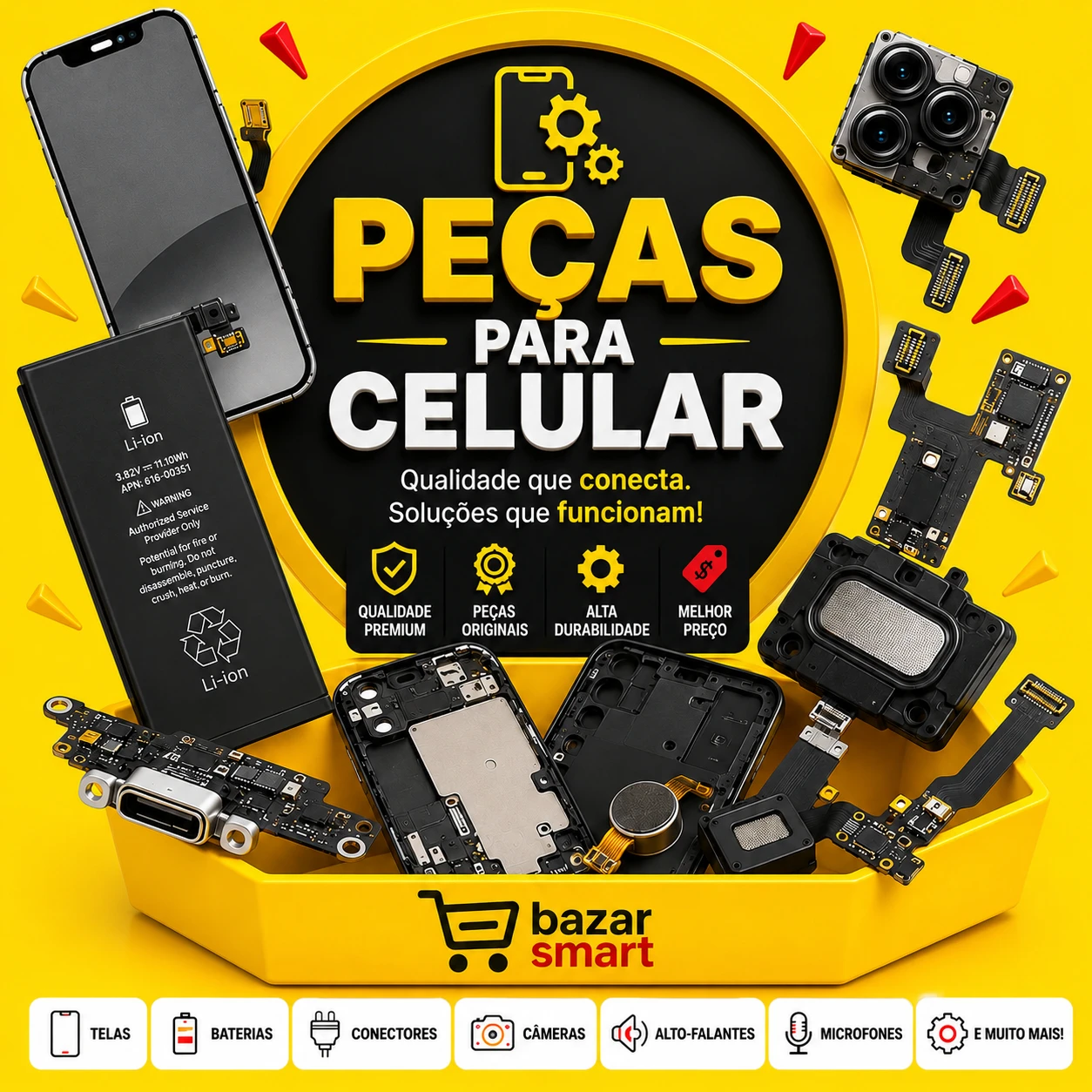 Auto peças celular