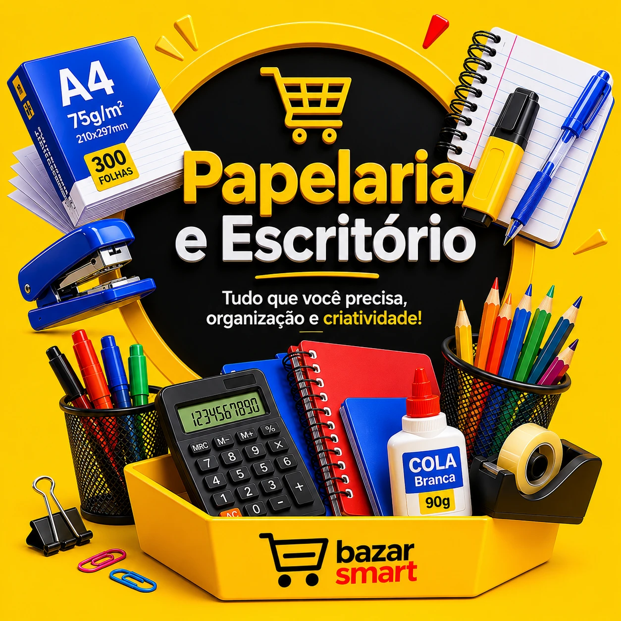 papelaria escritório